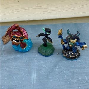 Skylanders Swapforce Lightcore figures